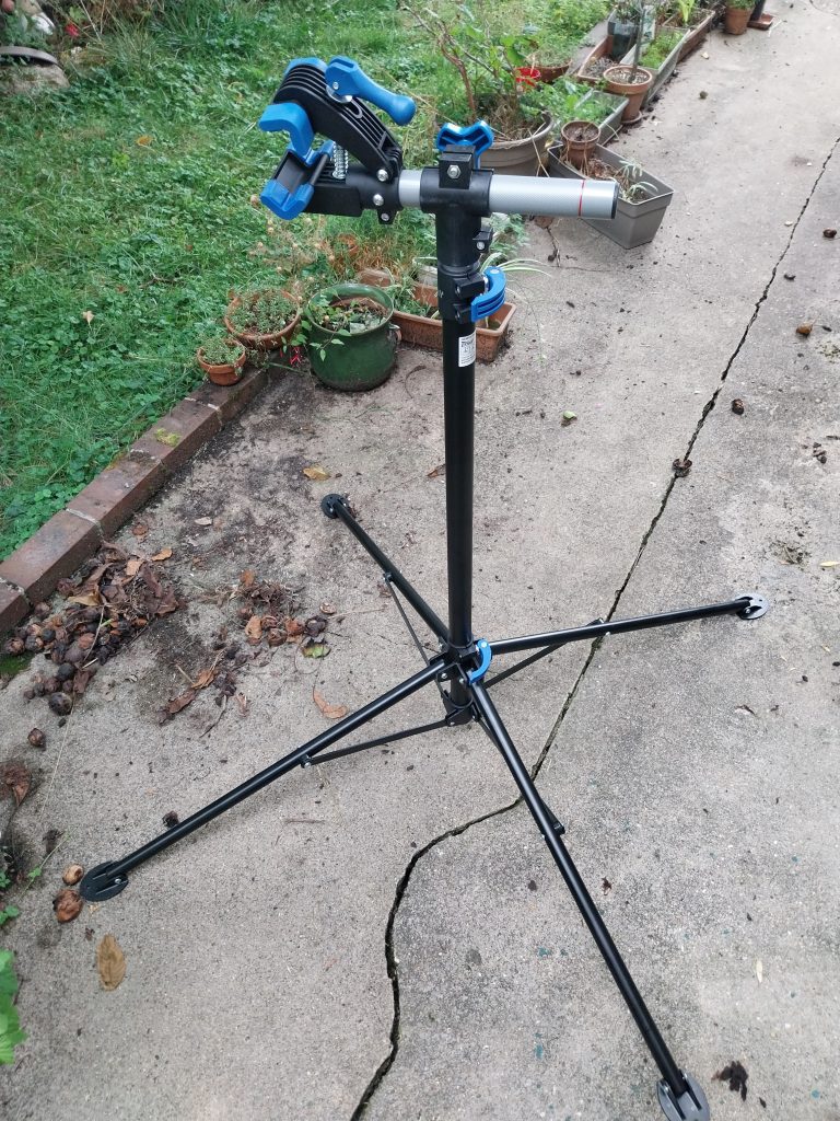 Pied d&rsquo;atelier pour vélo